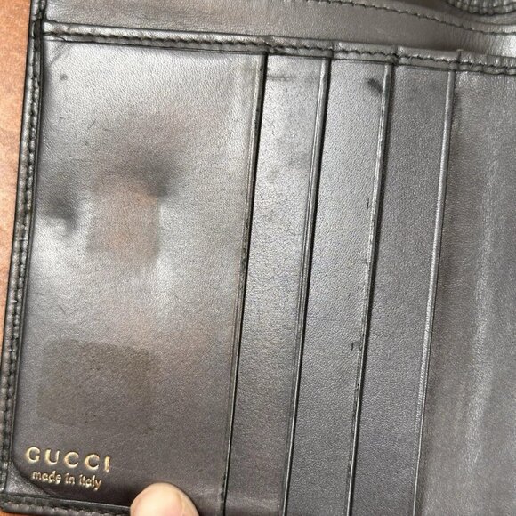 Gucci Vintage Leather Compact Wallet - Picture 13 of 15